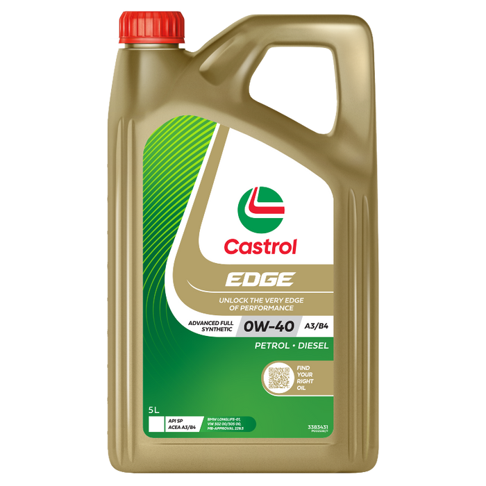 Castrol Edge 0W40 A3/B4 Engine Oil - 5 Litre