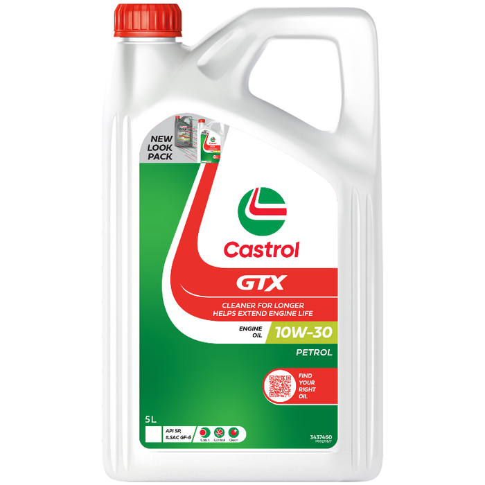 Castrol GTX 10W30 Engine Oil - 5 Litre