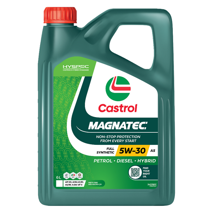 Castrol Magnatec 5W30 A5 Engine Oil - 6 Litre