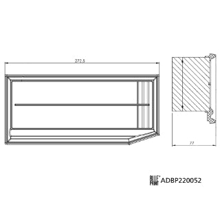 Blue Print Air Filter - ADBP220052 (WA5347)