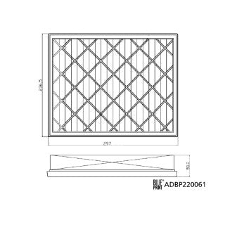 Blue Print Air Filter - ADBP220061 (WA5394 / A1957)