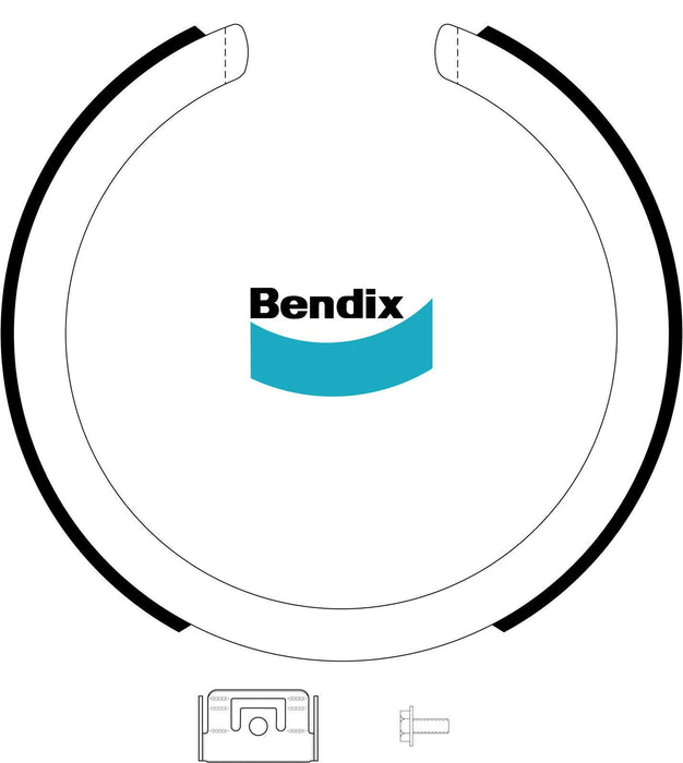 Bendix Brake Shoe - BS3216