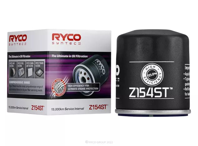 Ryco Syntec Oil Filter - Z154ST