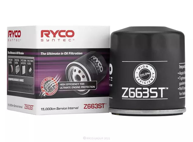 Ryco Syntec Oil Filter - Z663ST