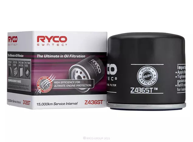 Ryco Syntec Oil Filter - Z436ST