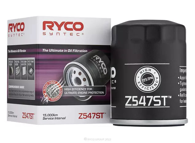 Ryco Syntec Oil Filter - Z547ST