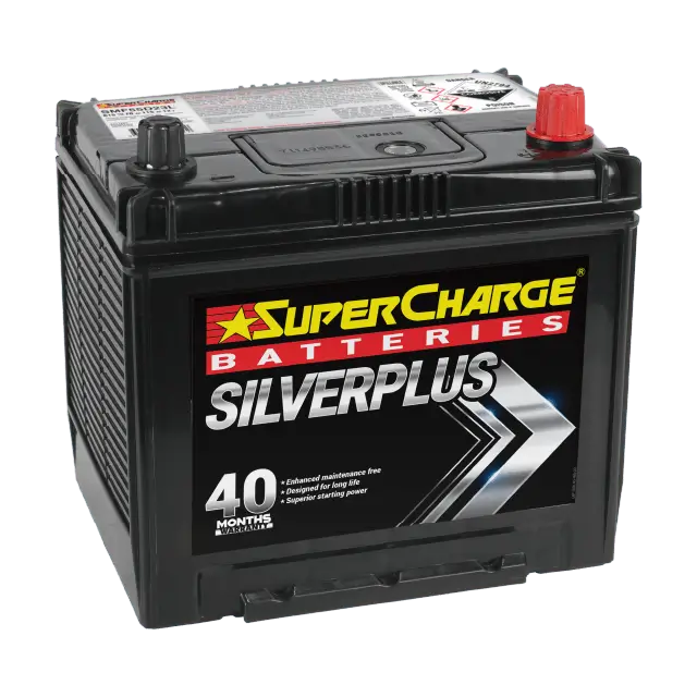 Supercharge Silver Plus Battery - SMF55D23L