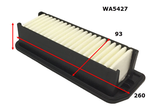 Wesfil Air Filter - WA5427 (A2063)