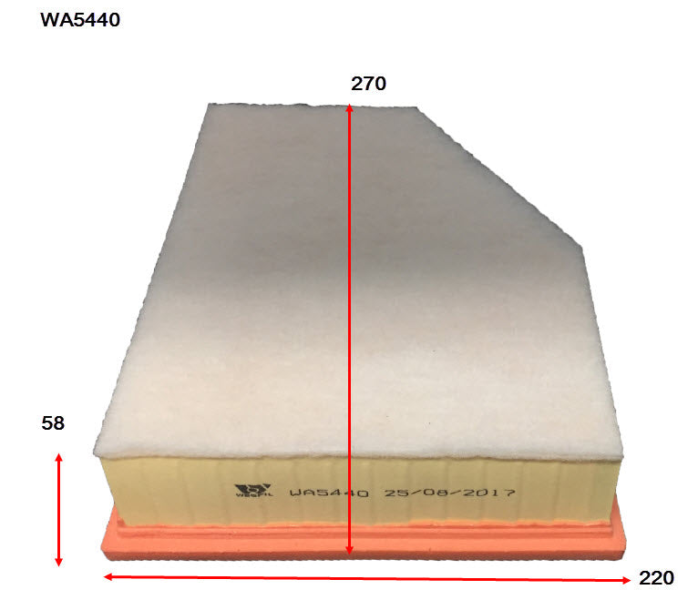 Wesfil Air Filter - WA5440 (A2051)