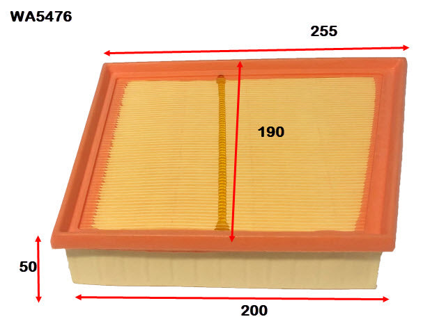 Wesfil Air Filter - WA5476 (A1954)