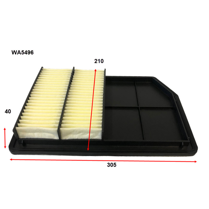 Wesfil Air Filter - WA5496 (A2047)