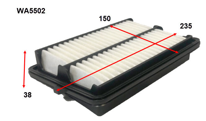 Wesfil Air Filter - WA5502 (A2039)