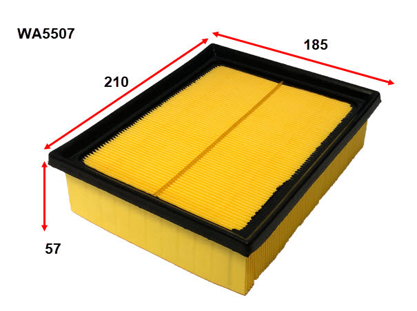 Wesfil Air Filter - WA5507 (A1992)