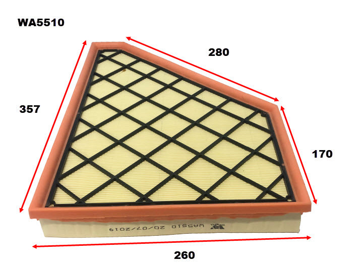 Wesfil Air Filter - WA5510 (A1993)