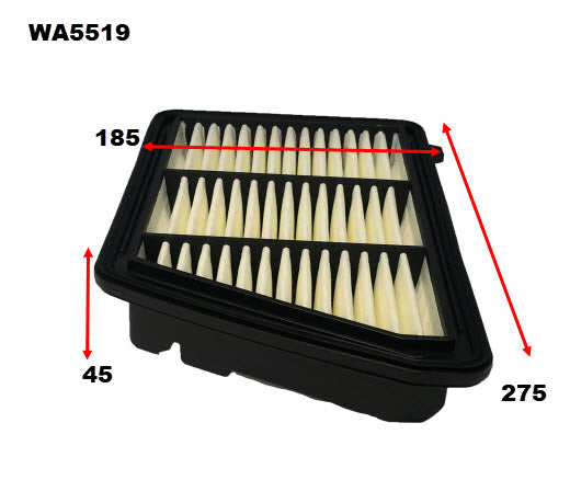 Wesfil Air Filter - WA5519 (A2007)