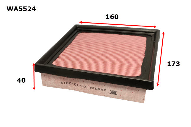 Wesfil Air Filter - WA5524 (A2054)