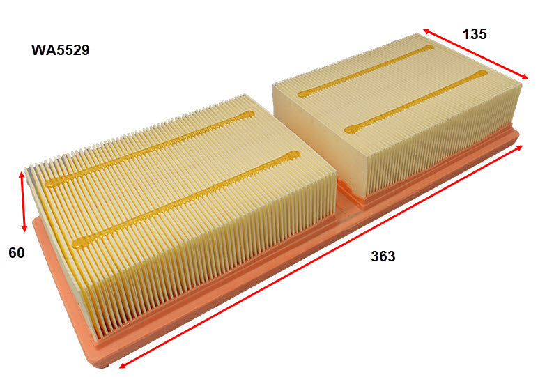 Wesfil Air Filter - WA5529 (A2020)