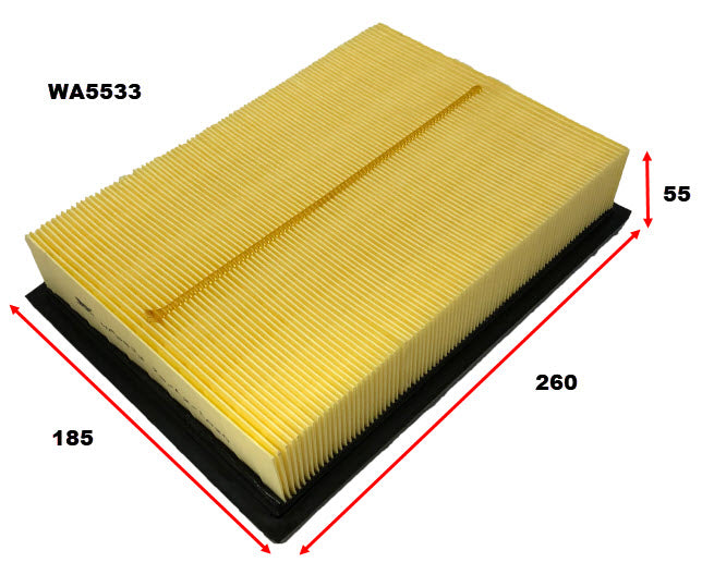 Wesfil Air Filter - WA5533 (A2042)