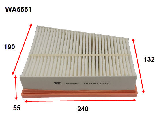 Wesfil Air Filter - WA5551