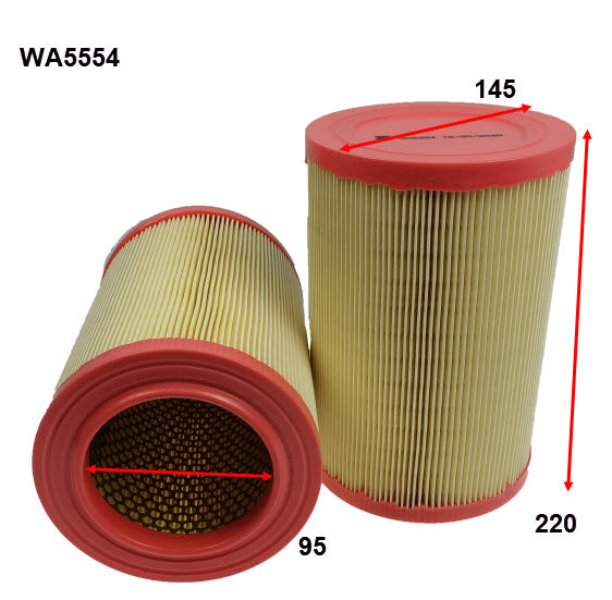 Wesfil Air Filter - WA5554 (A2032)