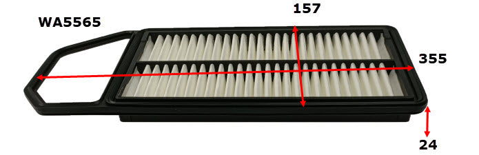 Wesfil Air Filter - WA5565 (A2065)