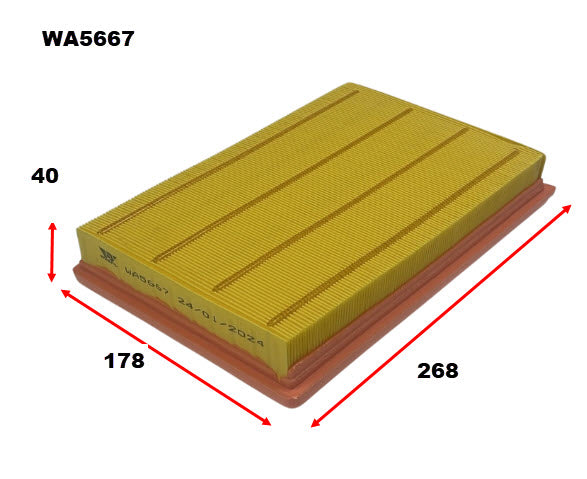 Wesfil Air Filter - WA5667