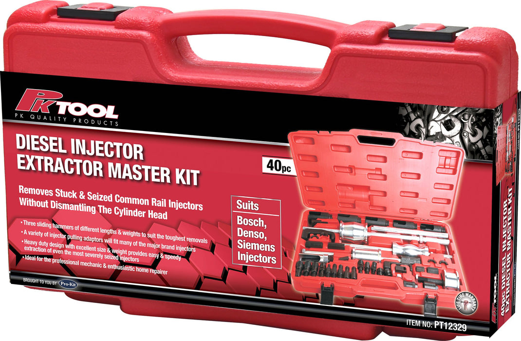 40 Piece Injector Puller Tool Kit