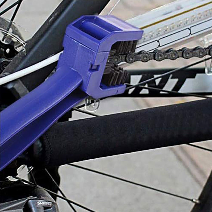 2 Piece Bike Drive Chain Cleaning Brush Set