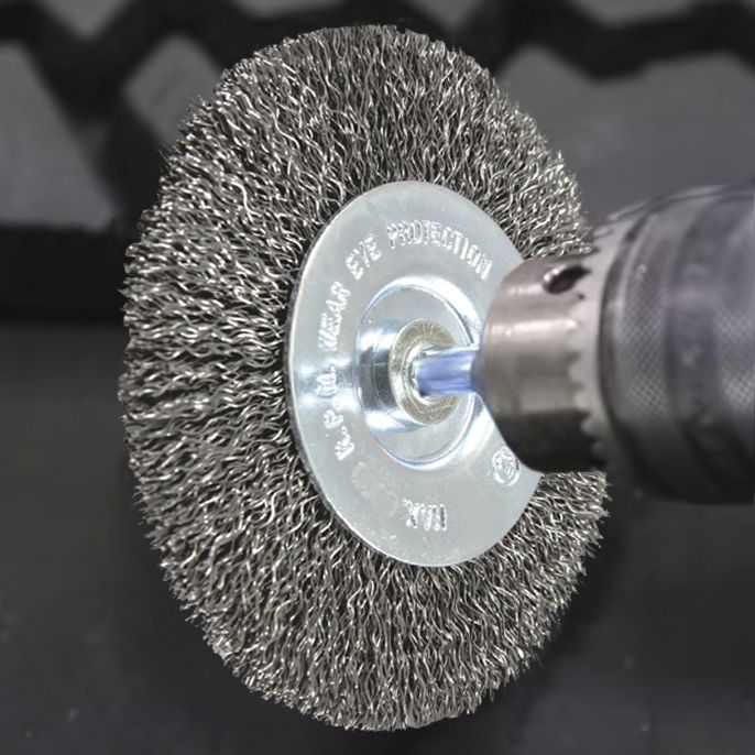 50mm (2") Wire Wheel Brush - Coarse