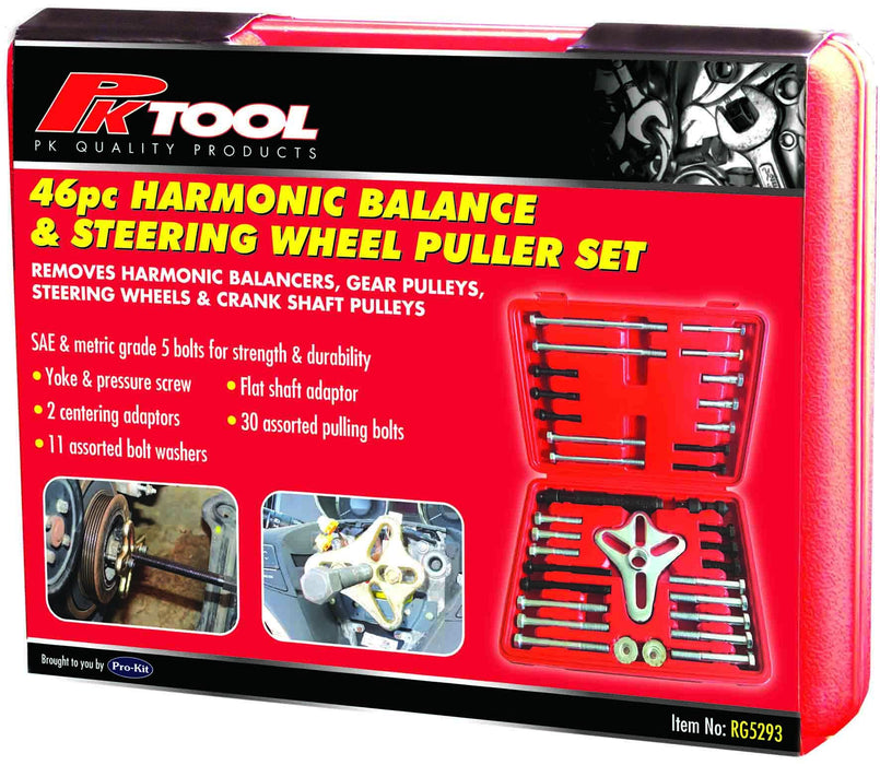 46 Piece Harmonic Balancer Puller Set