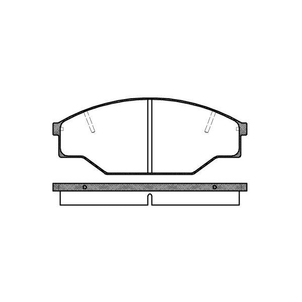 Remsa Disc Brake Pad Set - 041200UC