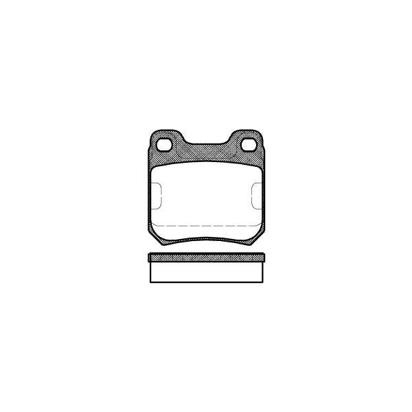 Remsa Disc Brake Pad Set - 023900