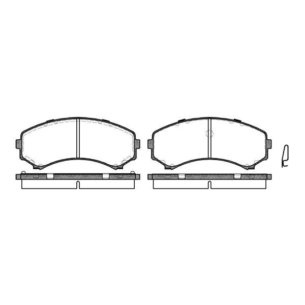 Remsa Disc Brake Pad Set - 039600UC