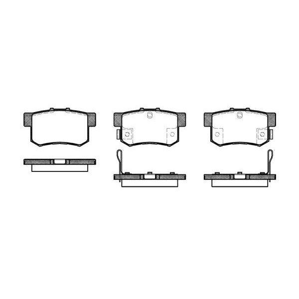 Remsa Disc Brake Pad Set - 032532UC