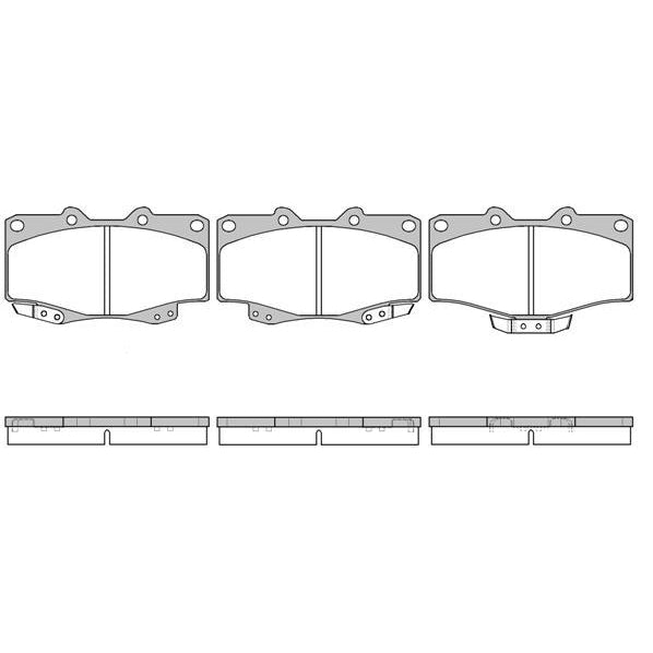 Remsa Disc Brake Pad Set - 031514UC