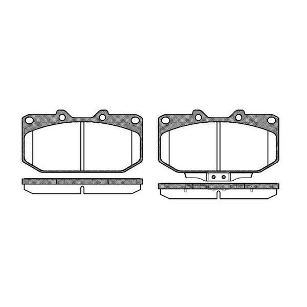 Remsa Disc Brake Pad Set - 034802UC