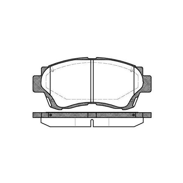 Remsa Disc Brake Pad Set - 037000UC