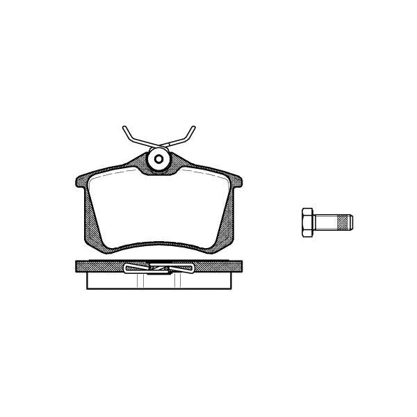 Remsa Disc Brake Pad Set - 026315