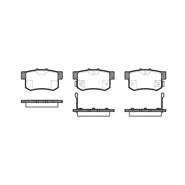 Remsa Disc Brake Pad Set - 032502UC