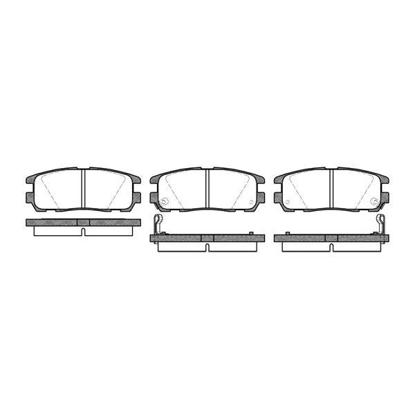 Remsa Disc Brake Pad Set - 042602UC