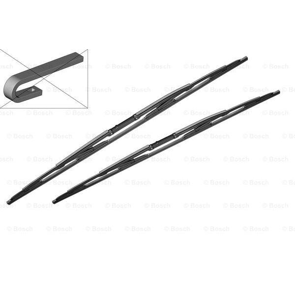 Bosch Wiper Blade Set - Audi A4 - 909