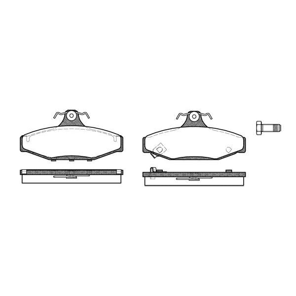 Remsa Disc Brake Pad Set - 033502UC