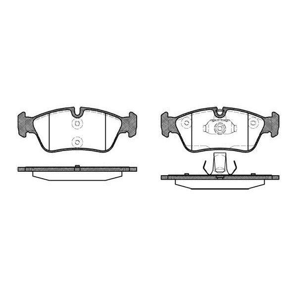 Remsa Disc Brake Pad Set - 038440