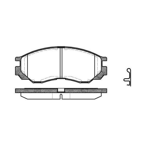 Remsa Disc Brake Pad Set - 058300UC