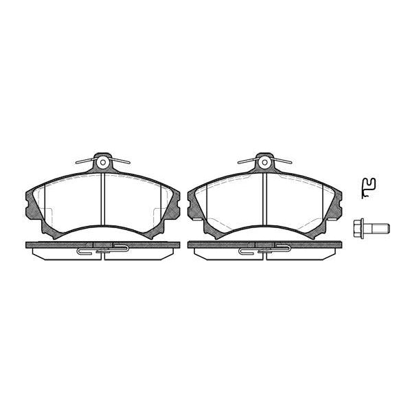 Remsa Disc Brake Pad Set - 059002UC