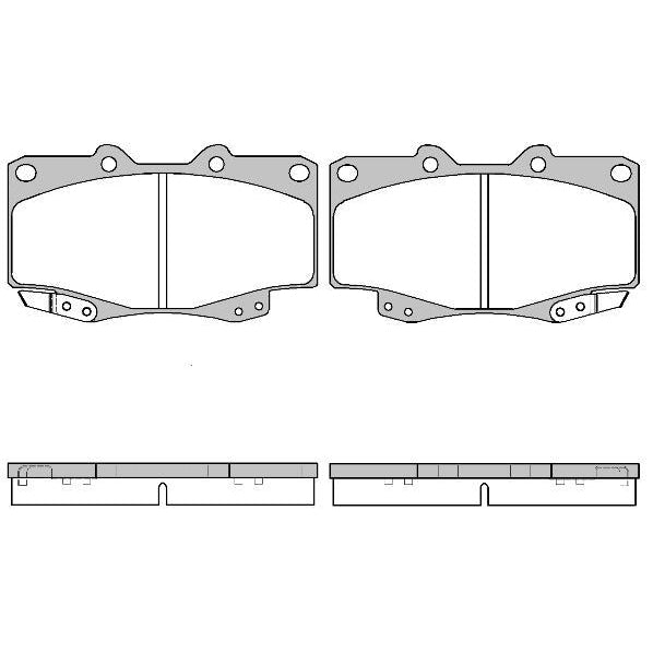 Remsa Disc Brake Pad Set - 031522UC