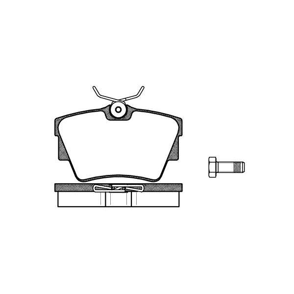 Remsa Disc Brake Pad Set - 059130