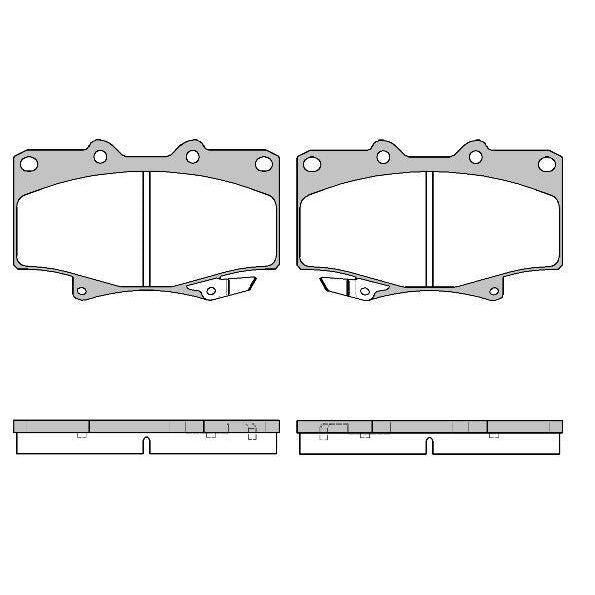 Remsa Disc Brake Pad Set - 042904UC