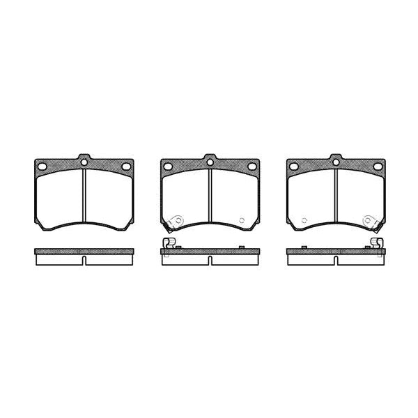 Remsa Disc Brake Pad Set - 033302UC