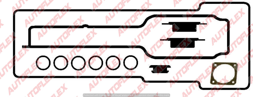 Rocker / Valve Cover Gasket Set - 4.0L Barra VCT